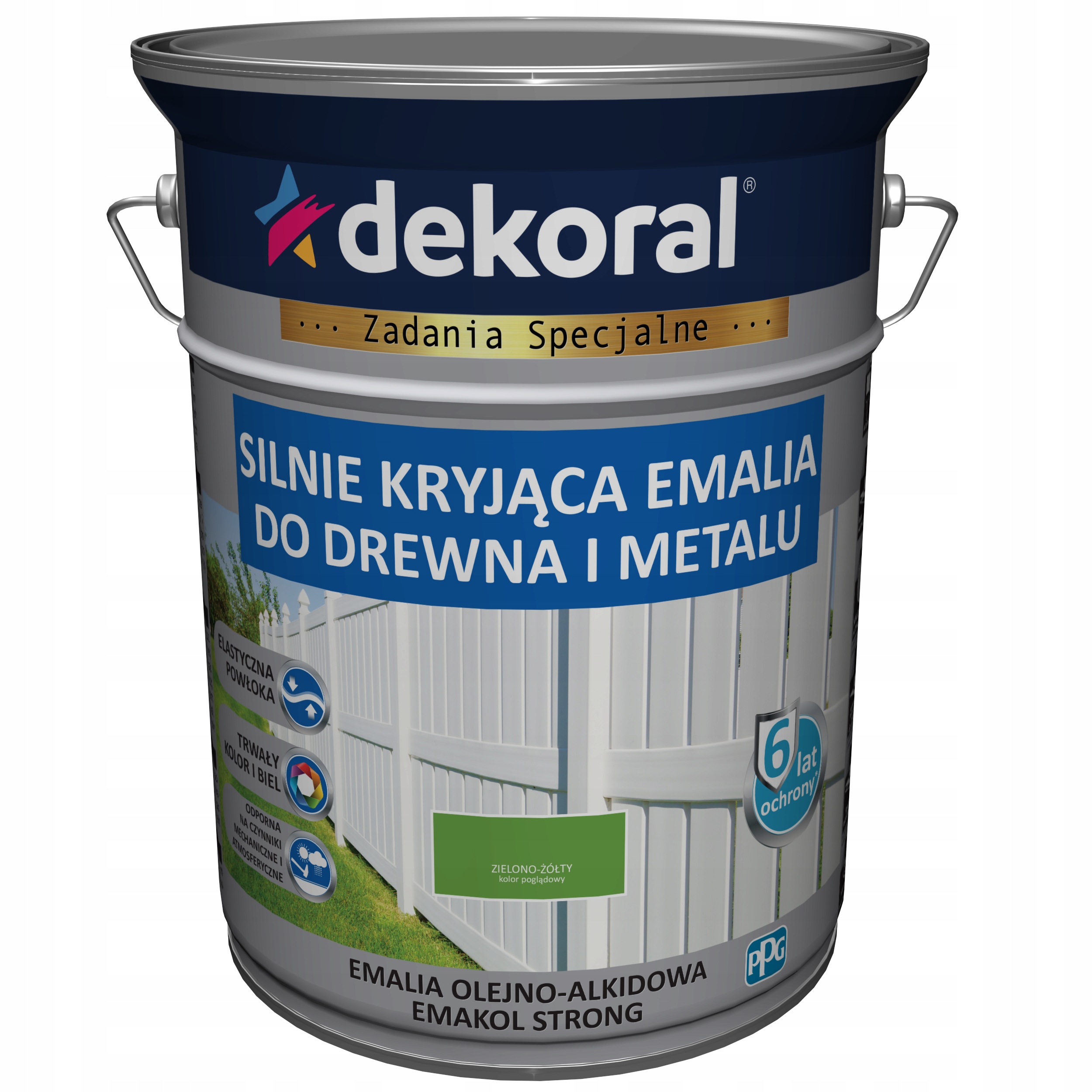 Dekoral Emakol Strong Zeleno Žlutý 5 L