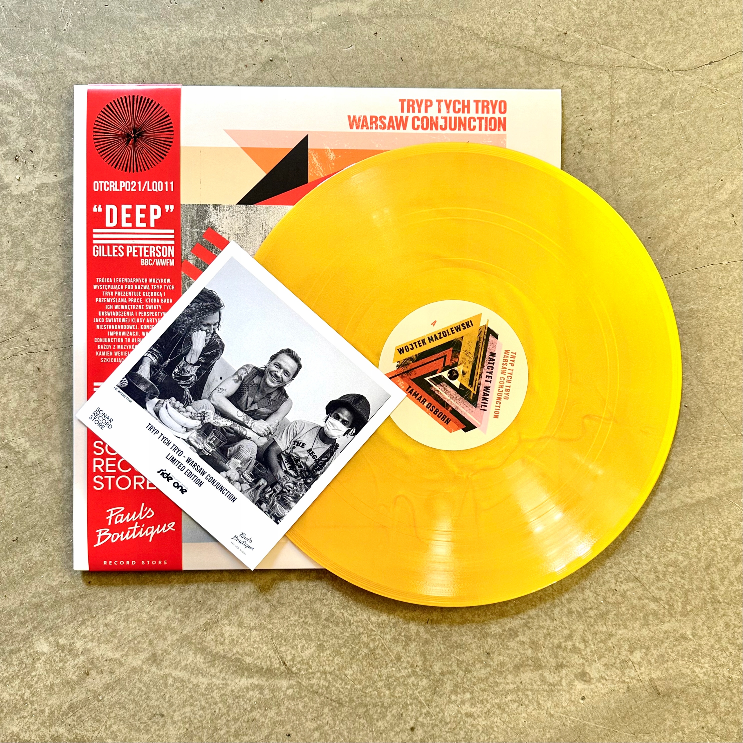 Tryp Tych Tryo - Warsaw Conjunction [Special Gold Edition] Winyl