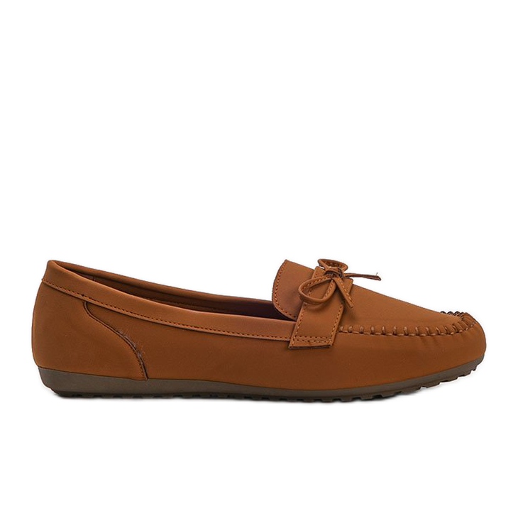 

Brązowe Skóra ekologiczna Buty Mokasyny r.39