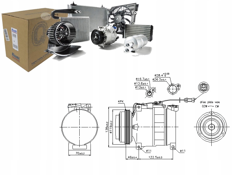 NIS89045 Kompresor Klimatizace Audi A4, A6, A8, A Asistent řidiče #33