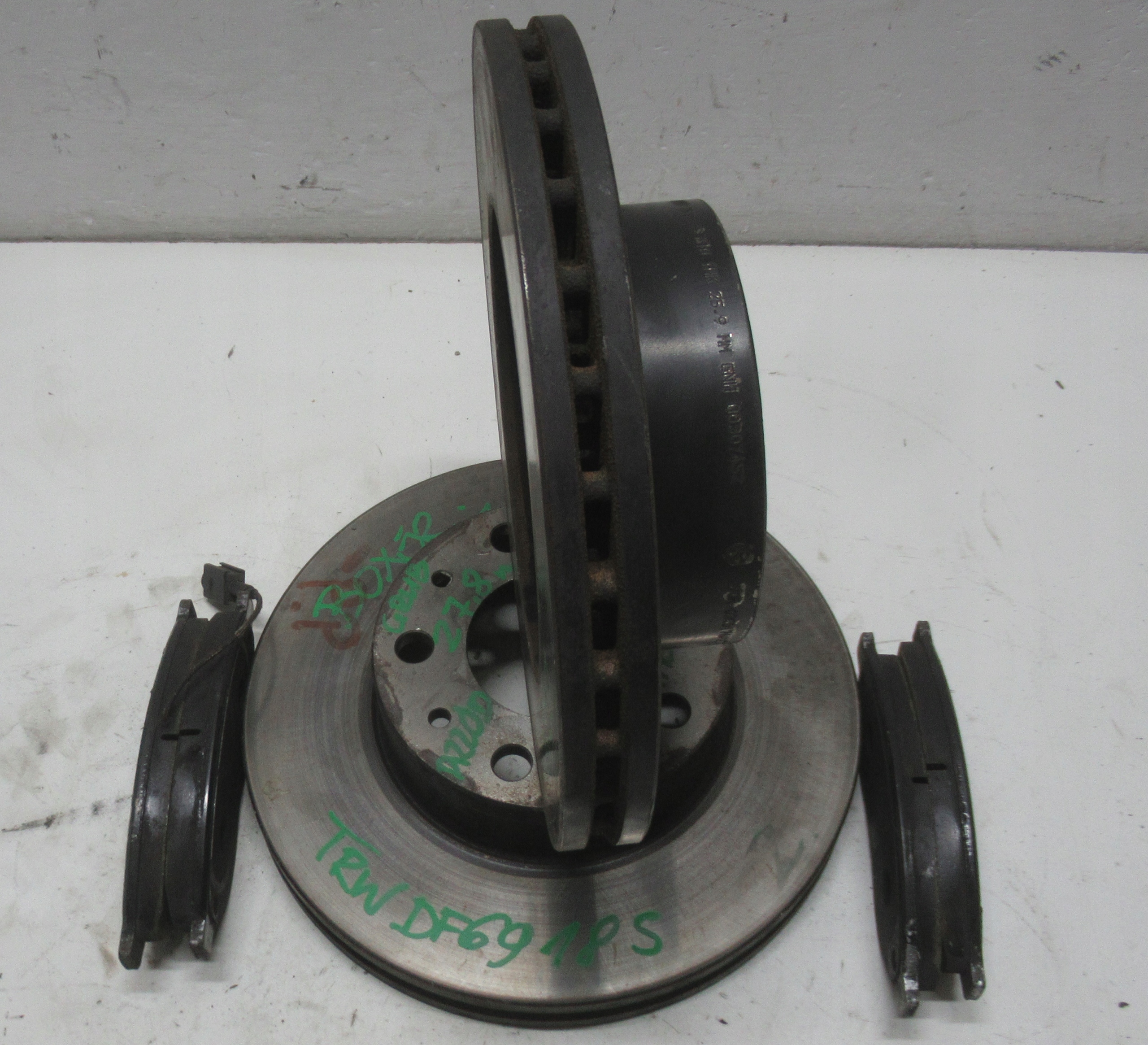 BOXER JUMPER 2.0 HDI 2018R discs brake Z KLOCKAMI front right left