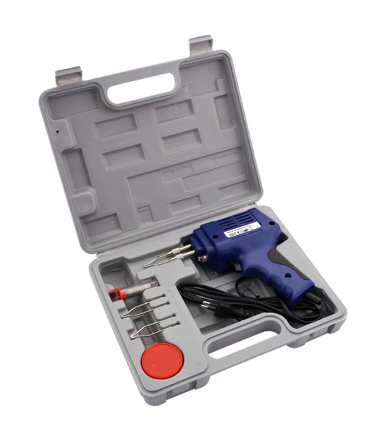 LUTOWNICA TRANSFORMATOROWA 100W WALIZKA AKCESORIA