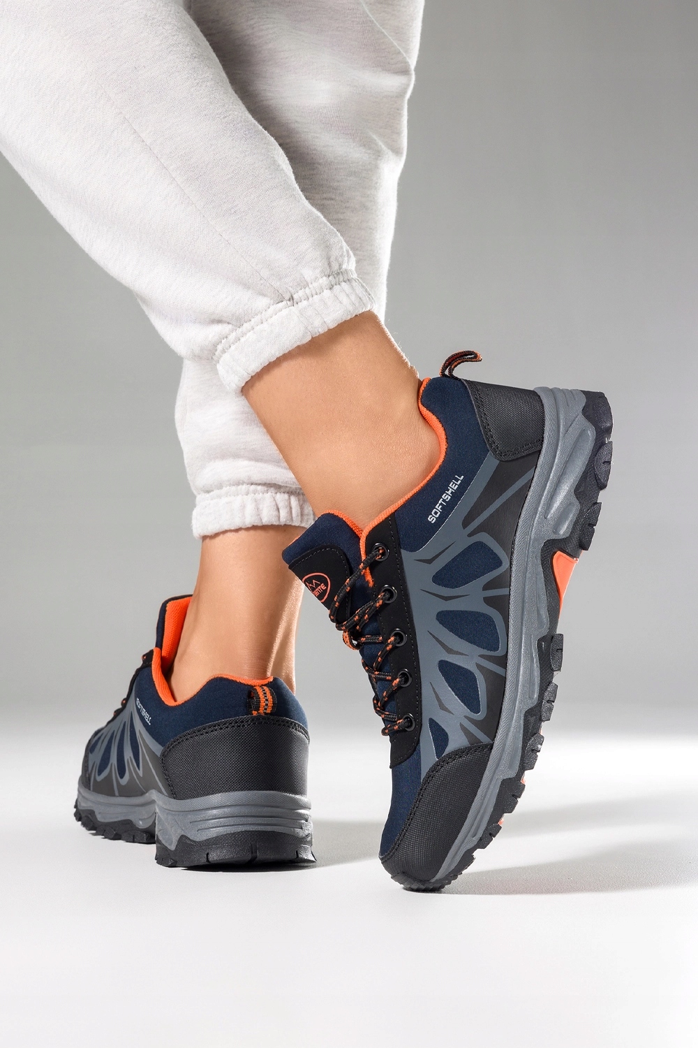 TREKKINGOWE BUTY SPORTOWE DAMSKIE SOFTSHELL SZNUROWANE WYGODNE LEKKIE r 41 Kod producenta 7081140000412