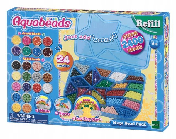 

Aquabeads Wielki Zestaw Koralików ponad 2400 szt!