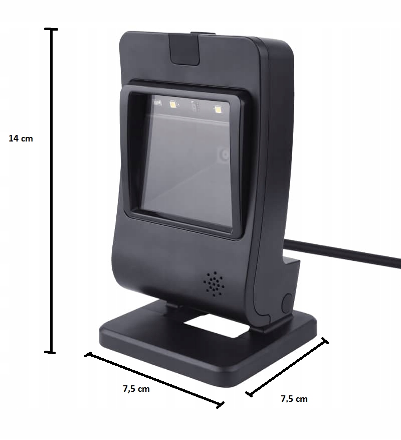 Stacjonarny skaner kodów QR 1D 2D USB i RS-232 Producent Inna