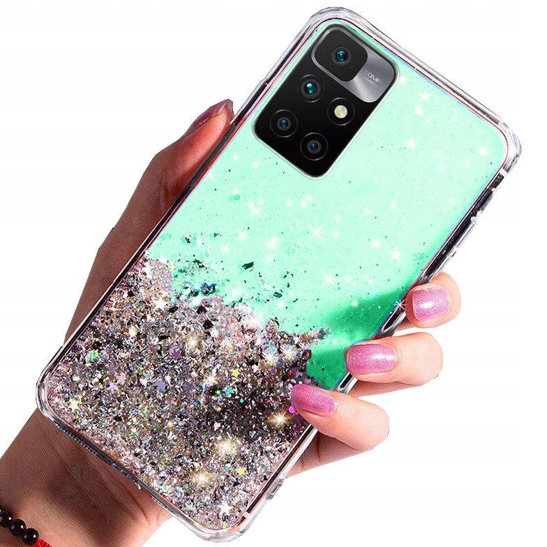 

Etui do Xiaomi Redmi 10 Brokat Case Szkło