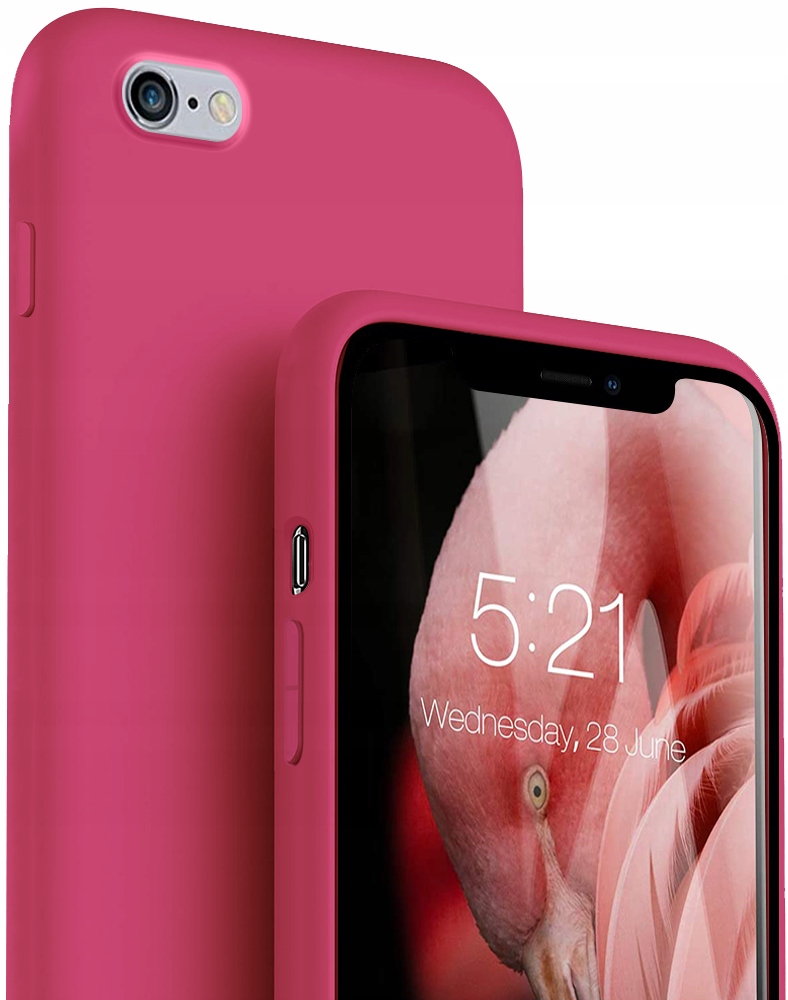 

Etui do iPhone 6 6S Case Silicone Szkło 9H