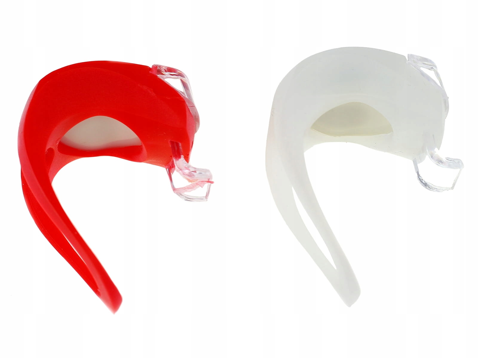 LAMPKI ROWEROWE SILIKONOWE zestaw przód tył mini 3 tryby z bateriami Marka Vergionic