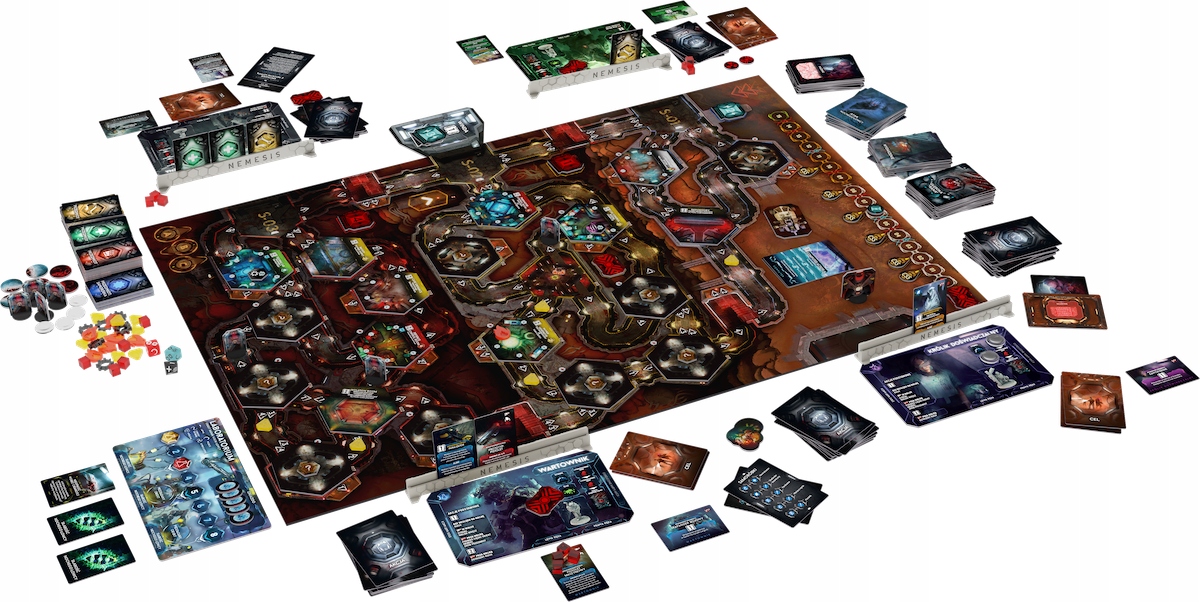 NEMESIS LOCKDOWN EDYCJA POLSKA | GRA PLANSZOWA Wydawca Rebel