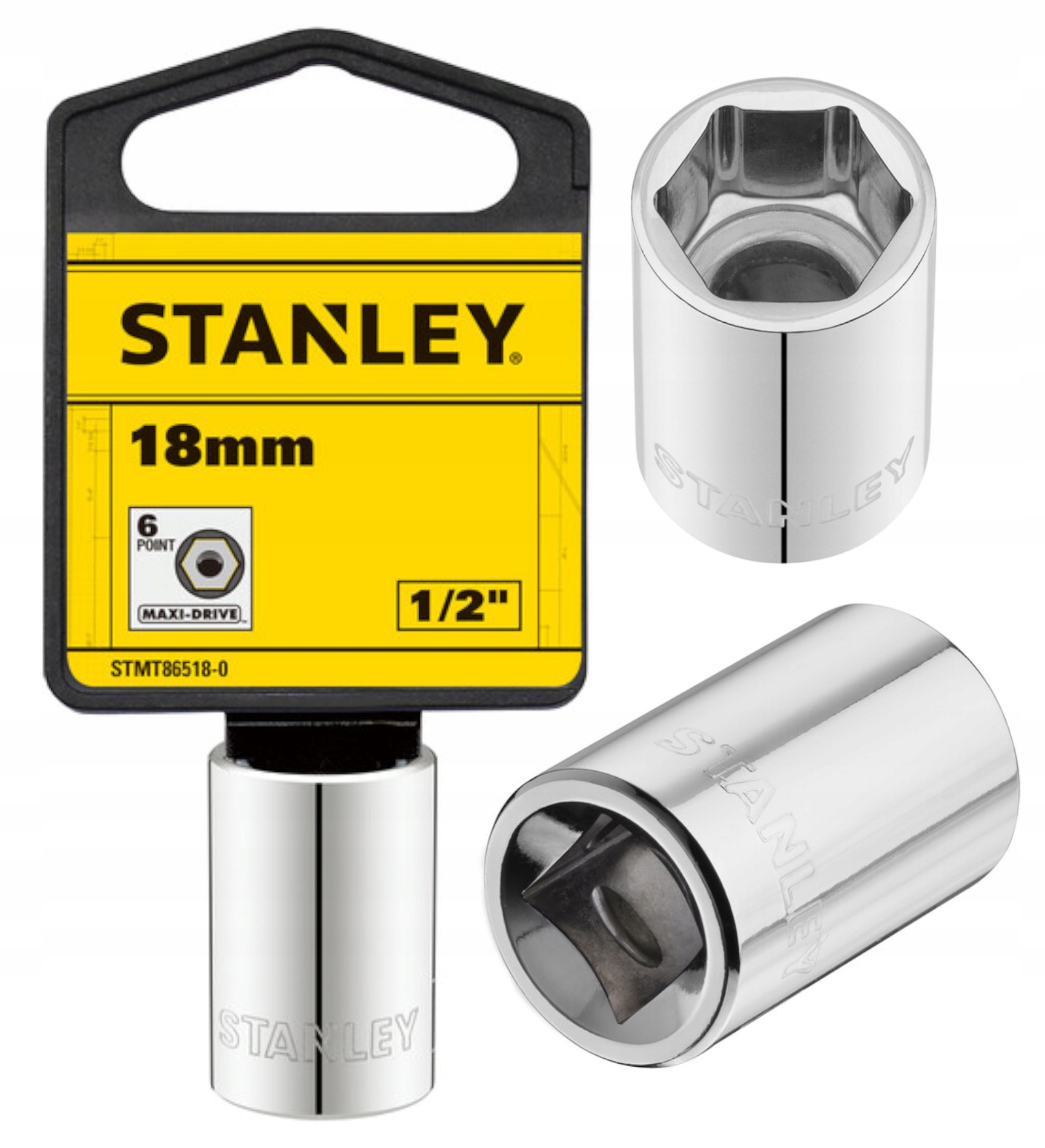 

Stanley Nasadka 1/2" 6KĄT. 18mm STMT86518-0