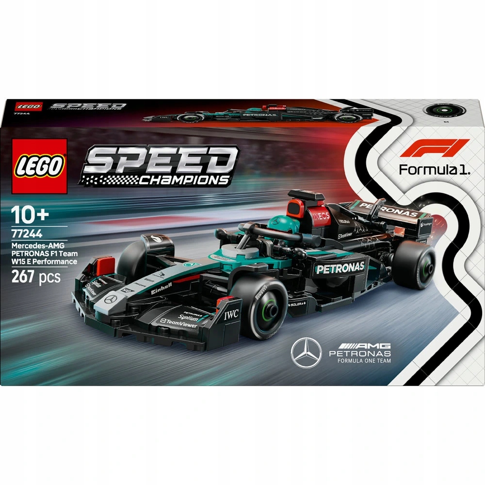 Lego Speed Champions Závodní auto Mercedes-AMG F1 W15 77244