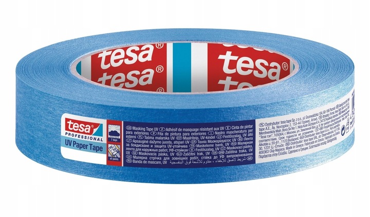 TAŚMA TESA MALARSKA NIEBIESKA 25MMX50M