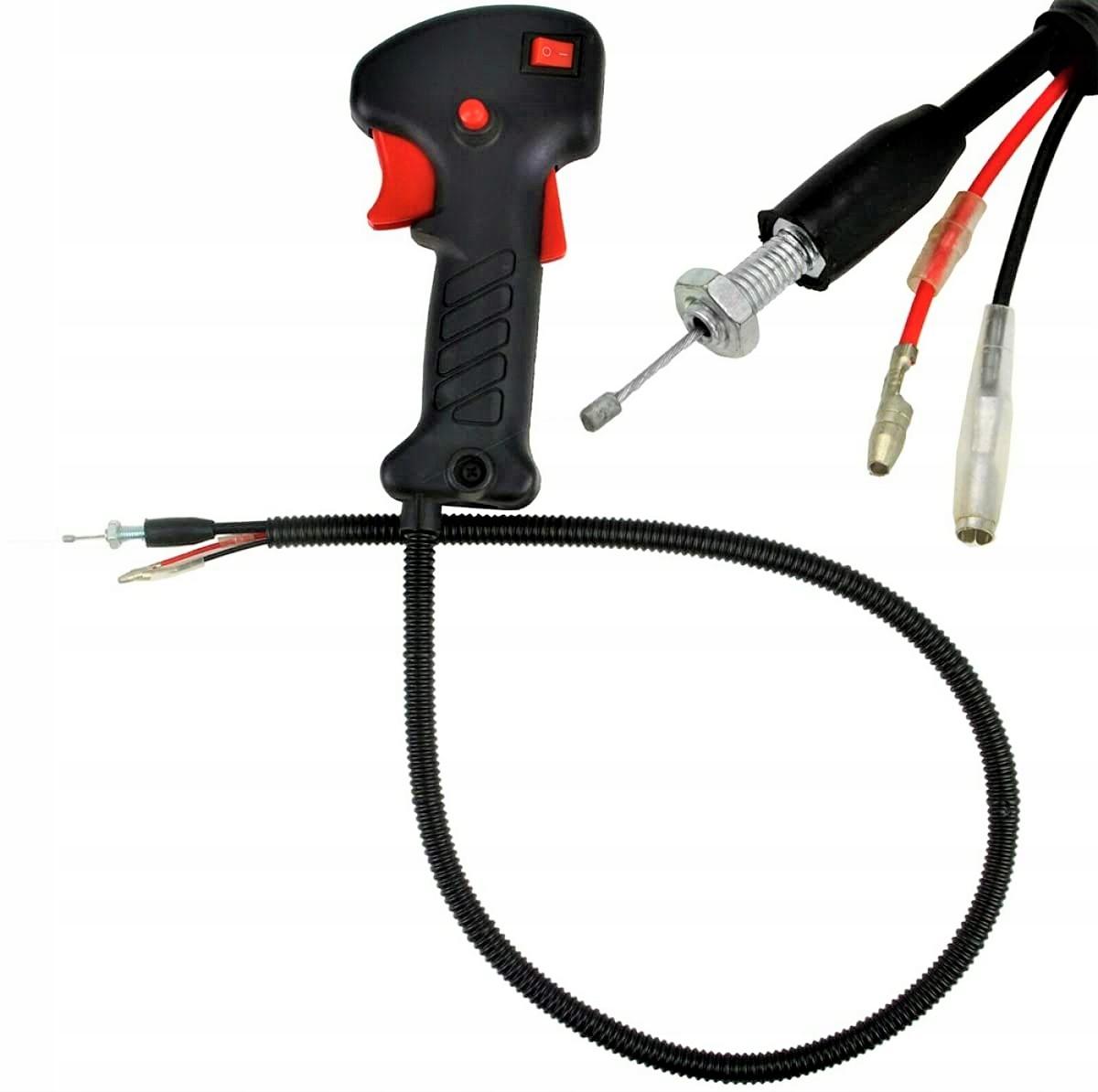 RĄCZKA MANETKA GAZU KOSY SPALINOWEJ WYKASZARKI DO NAC DEMON