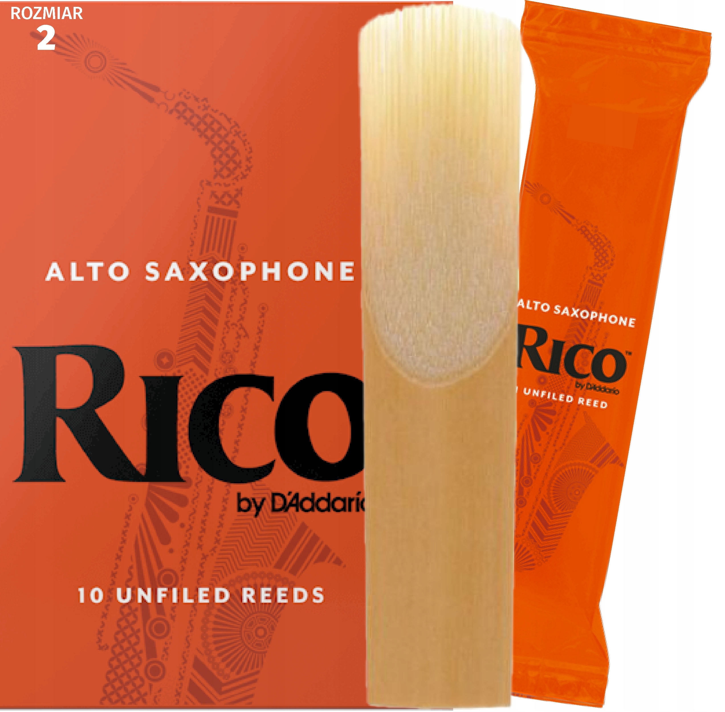Stroik saksofon altowy alt 2 RICO Daddario RJA1020 1 szt.