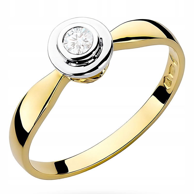 Výjimečný Zásnubní Prstýnek Briliant 0,10 ct