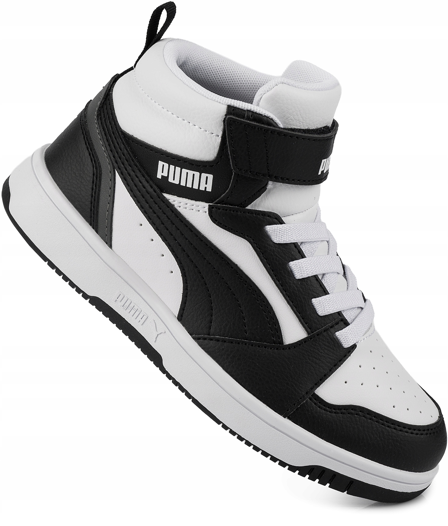 Puma Rebound Buty Dziecięce Sneakersy Sportowe Wysokie Ekoskóra r. 35