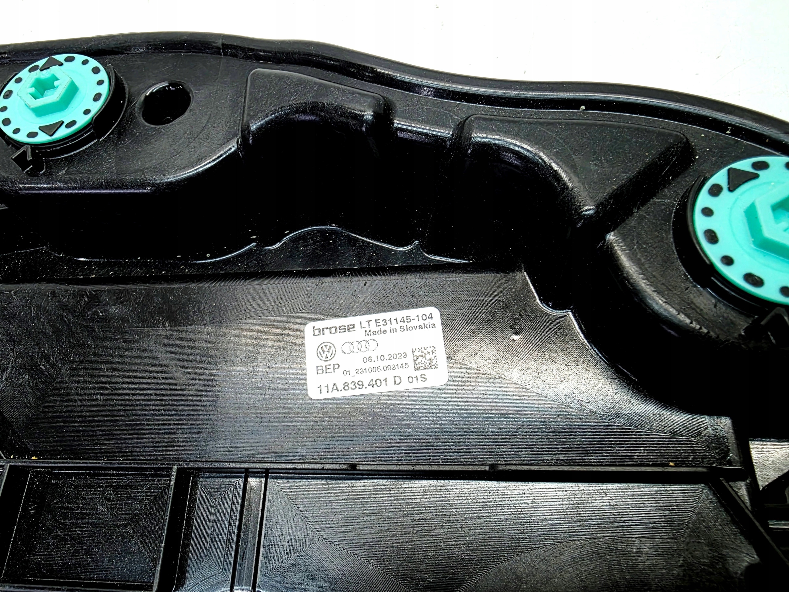 mechanism window regulator left rear part AUDI Q4 E-TRON 11A839401D