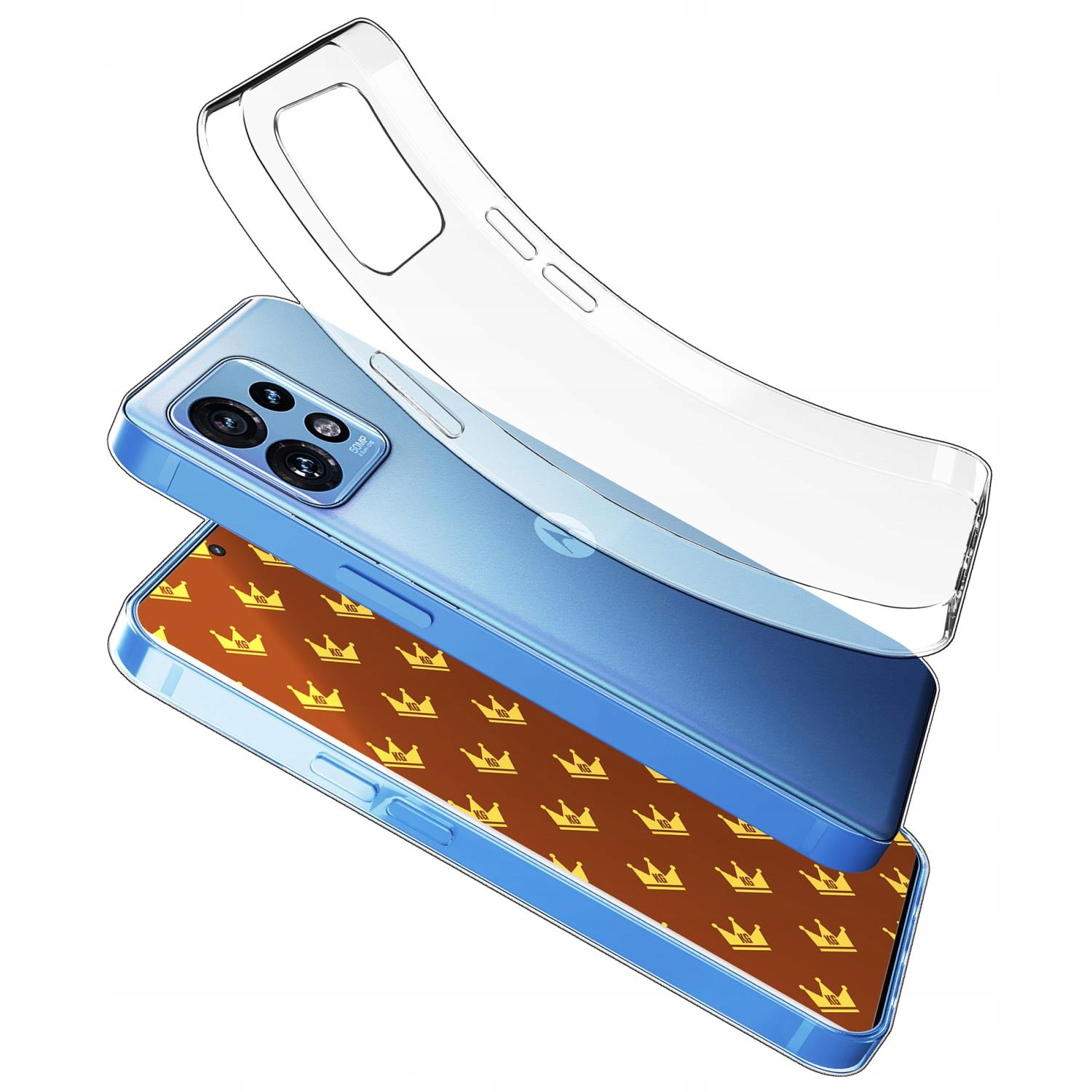 Etui Do Motorola Edge 40 Pro Gumowe Obudowa Case Silikon Slim Pokrowiec
