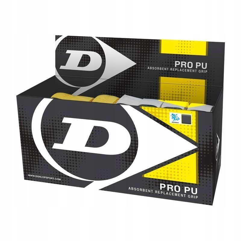 Omotávky na squash Dunlop Hydra Pu Grip mix 24 ks