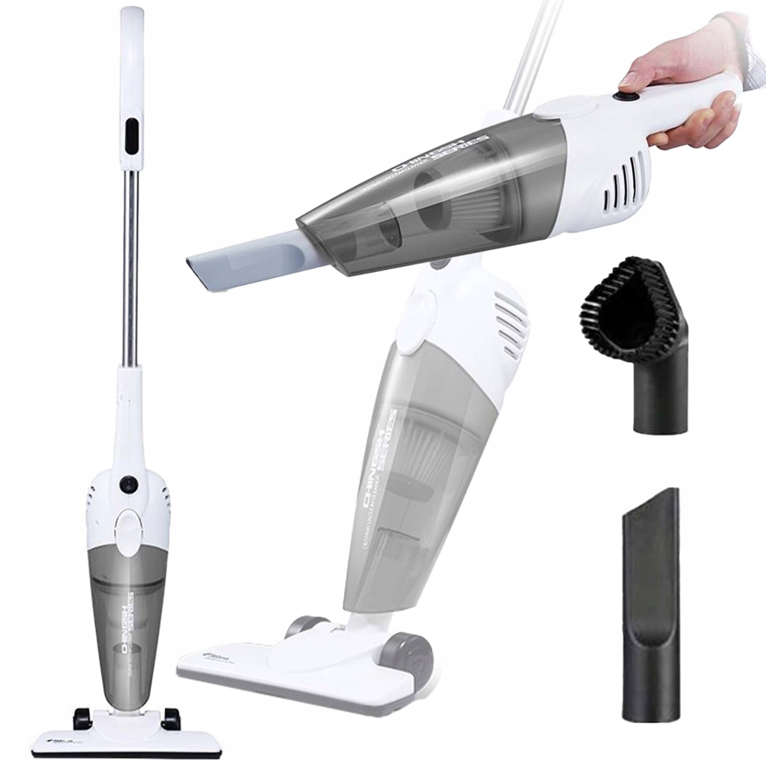 ODKURZACZ BEZWORKOWY DEERMA CYKLONOWY STOJĄCY PRZEWODOWY PIONOWY 2w1 600W Marka inna