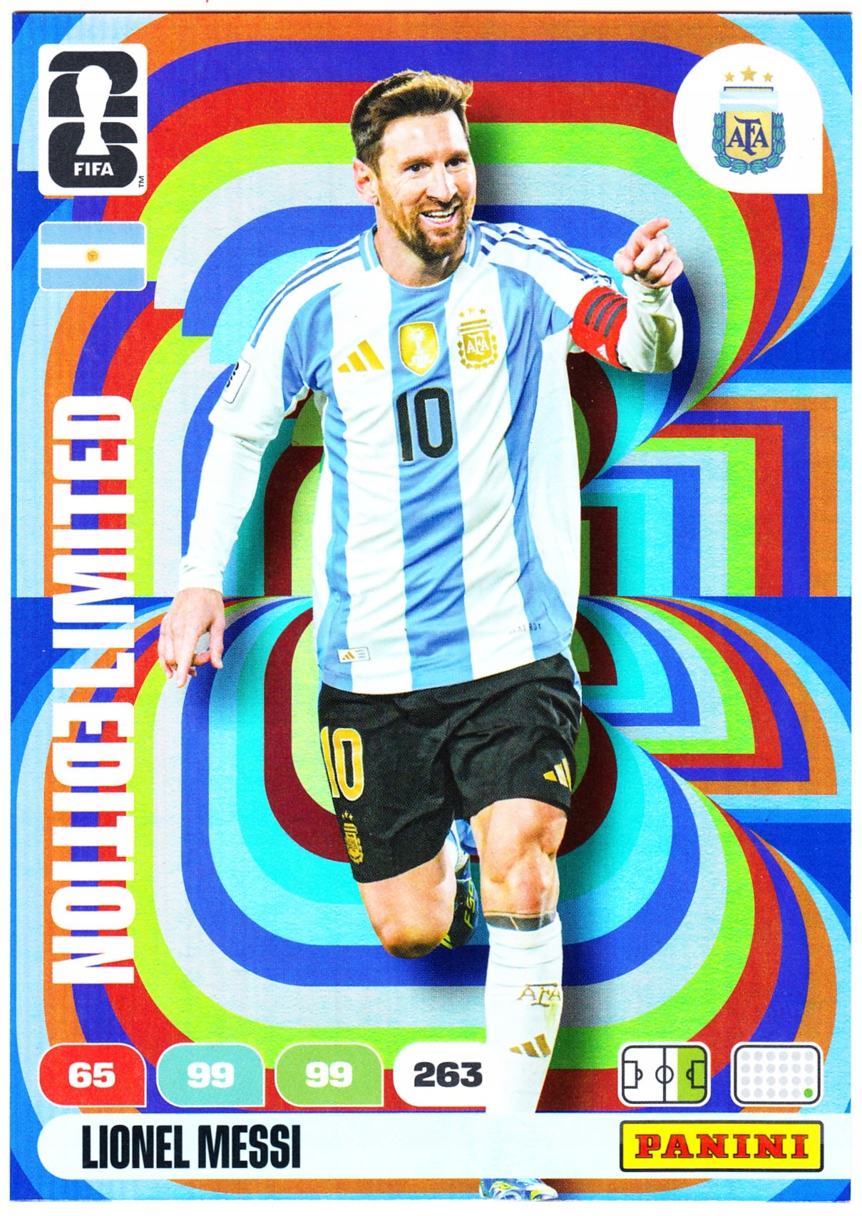 Panini Fifa World Cup 2026 Limited Edition XXL Lionel Messi