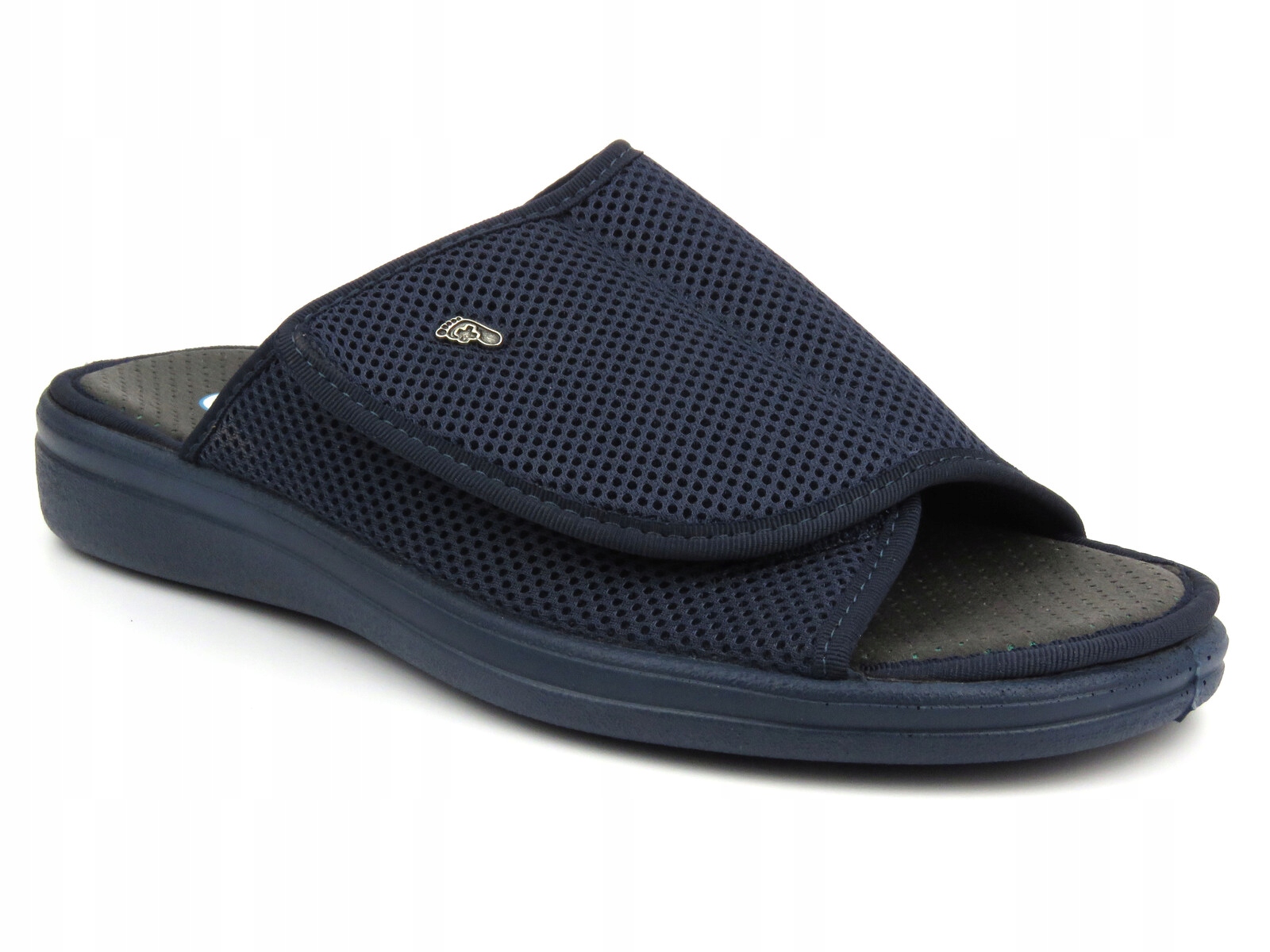 KAPCIE DR ORTO 078M002 GRANATOWE MIĘKKIE STOPY WRAŻLIWE ZDROWOTNE