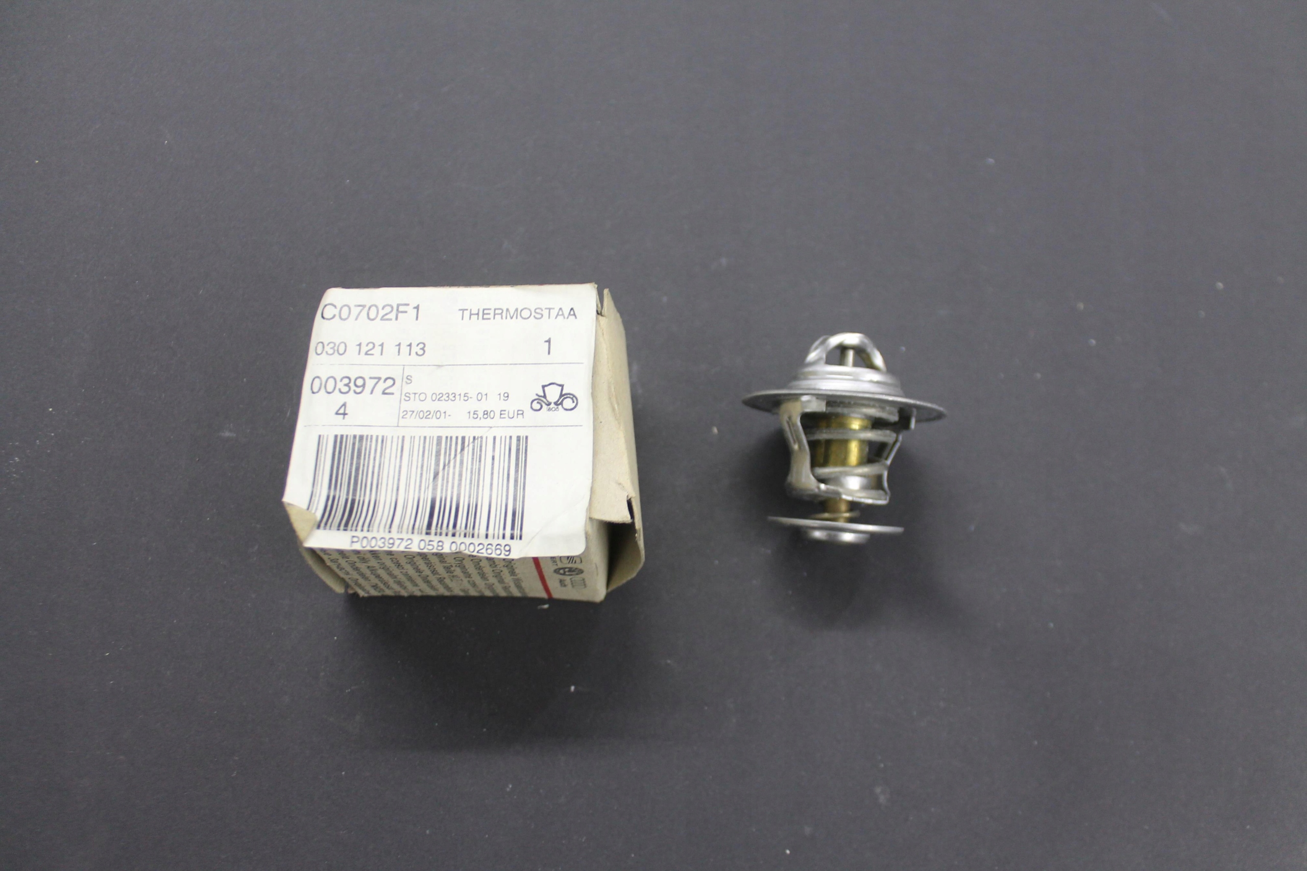 TERMOSTAT ŚRODEK CHŁODZĄCY 030121113 NOWY OE VW SKODA SEAT AUDI