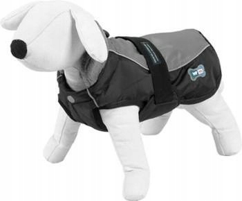 Levně Bunda pro psa Happet 353C šedá M-45 cm
