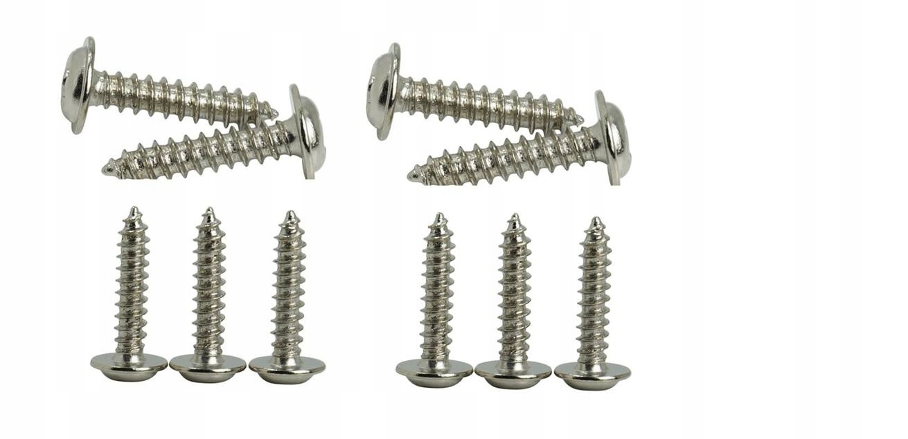 Wkręt podkładkowy 2,3x6mm płaska główka