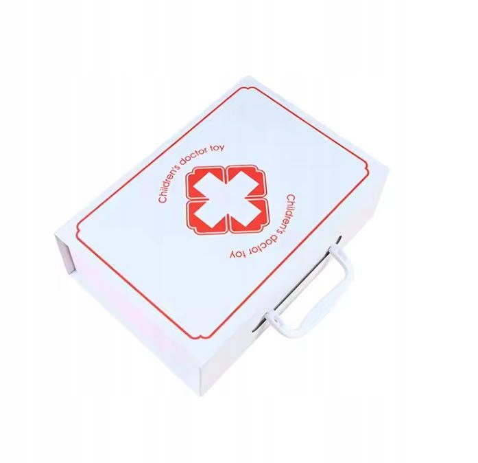 ZESTAW LEKARZA DLA DZIECI WALIZKA APTECZKA PIELĘGNIARKA MAŁY DOKTOR Certyfikaty, opinie, atesty CE EN 71