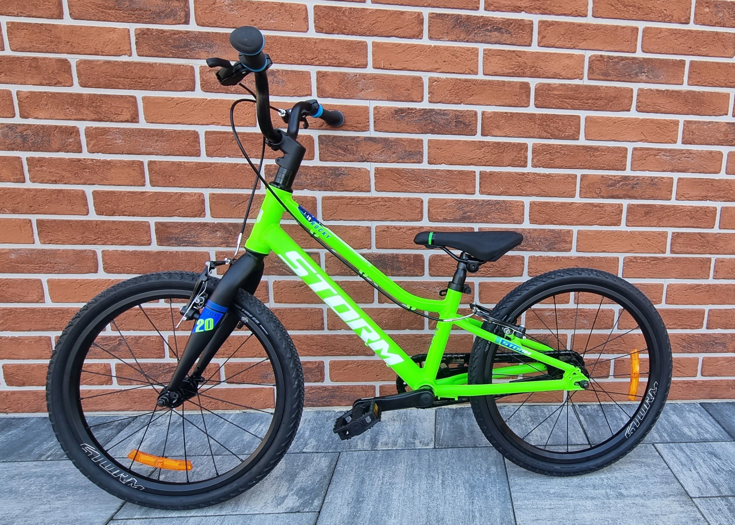 Rowerek Dziecięcy Storm Rocky Light 7,6kg lekki zielony 20 cali