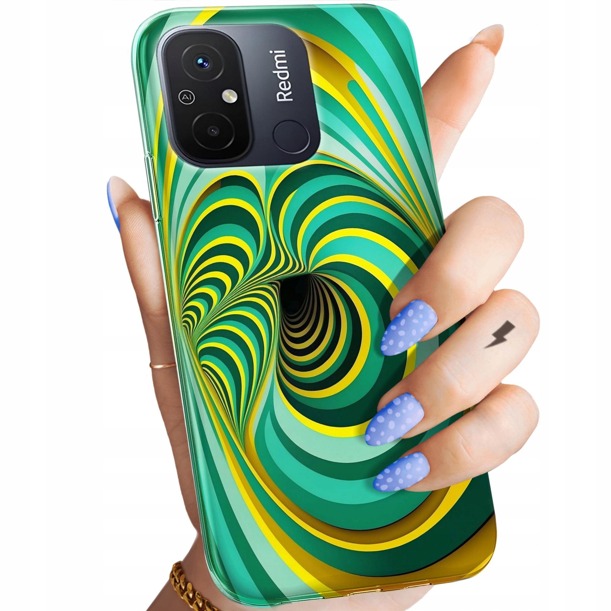 Etui Do Xiaomi Redmi 12C Iluzja Optyczna Złudzenie Obudowa Pokrowiec