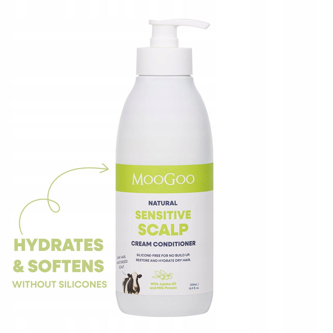 Moogoo Cream Conditioner kremowa odżywka do włosów wrażliwa sucha skóra 500