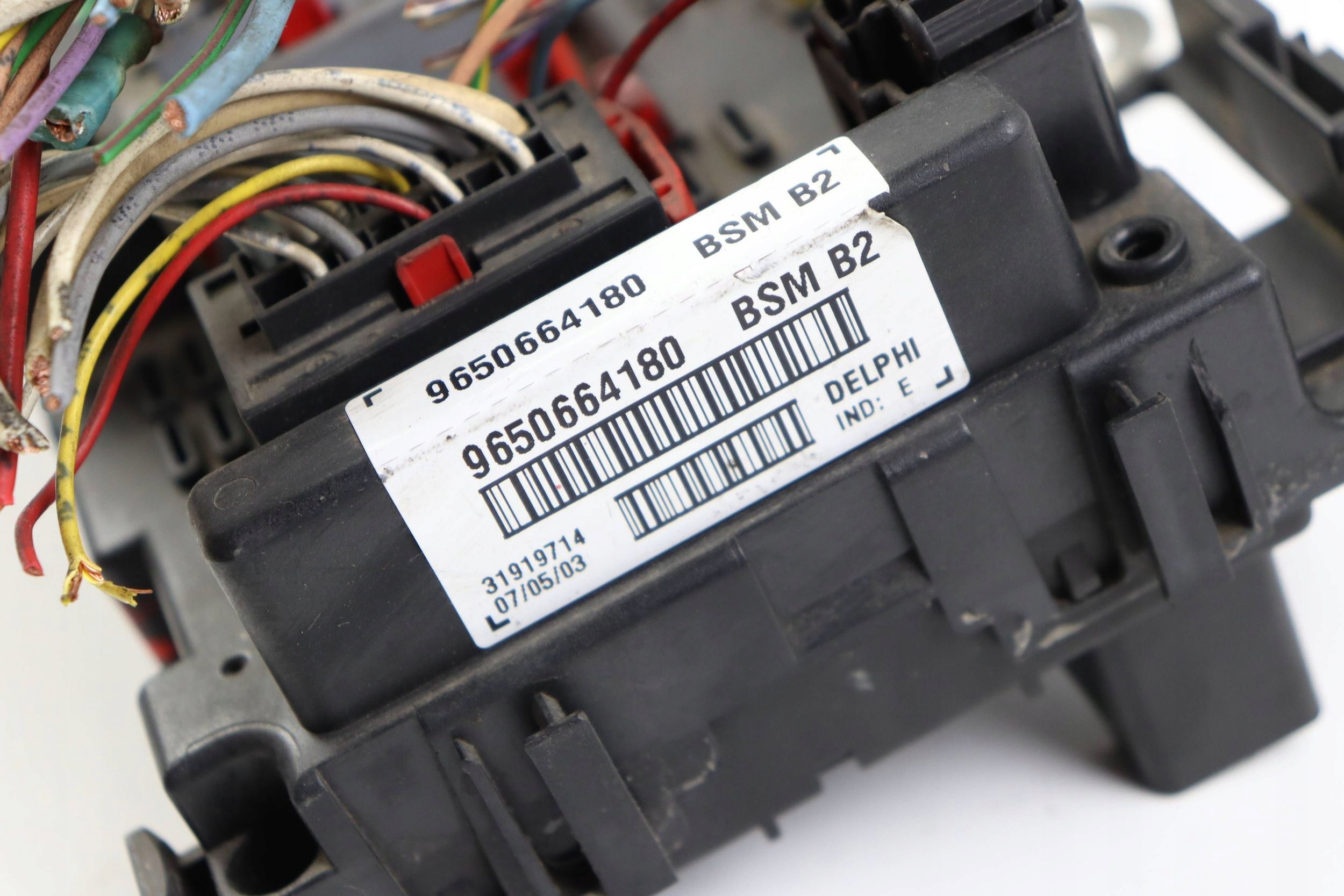 CITROEN PEUGEOT module compartment control unit BSM 9650664180