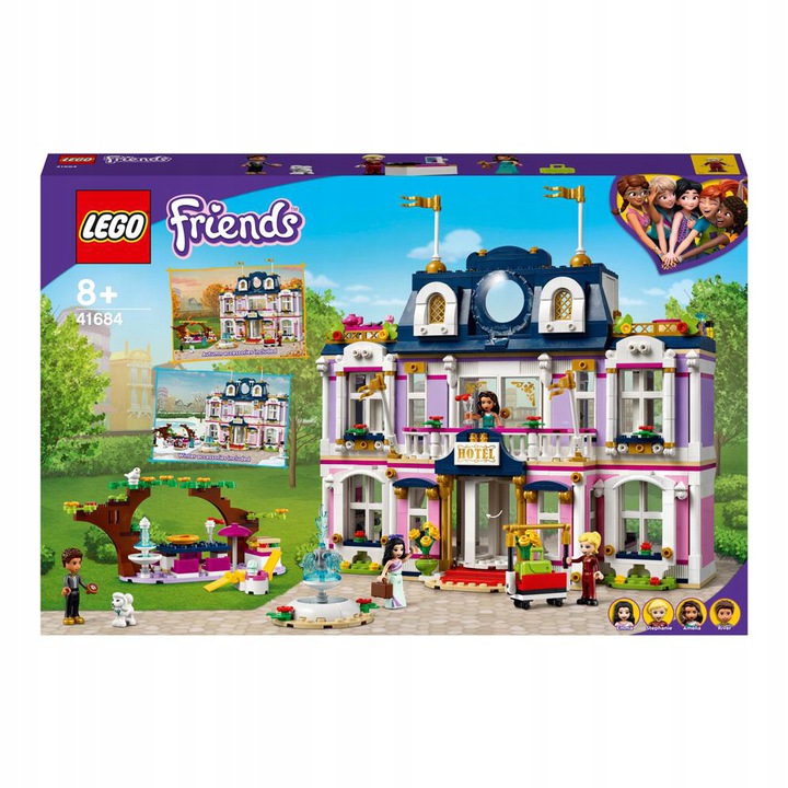 

Lego Friends Wielki Hotel W Heartlake Zestaw 41684