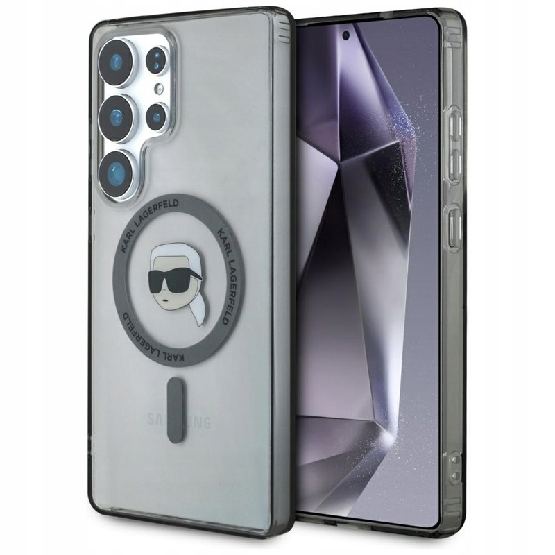 Pouzdro Karl Lagerfeld MagSafe pro Samsung Galaxy S25 Ultra, černé
