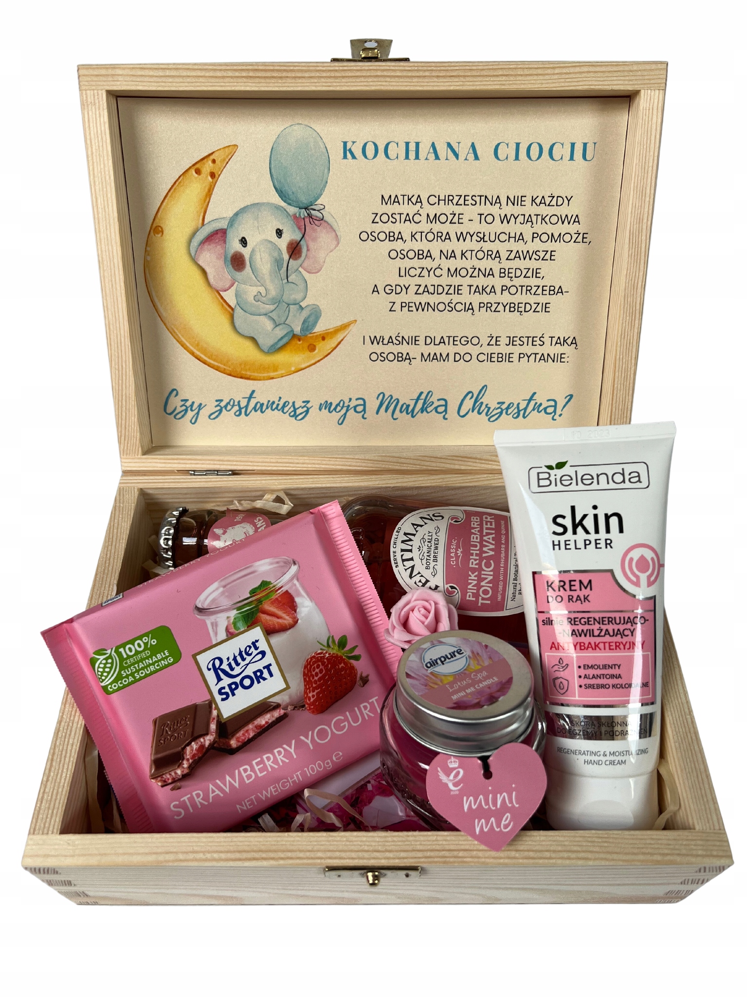 Box Žádost o to, aby byla kmotrou matka chlapec