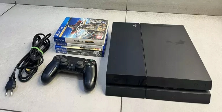 Konsola Sony PlayStation 4 500 GB czarny + top gry