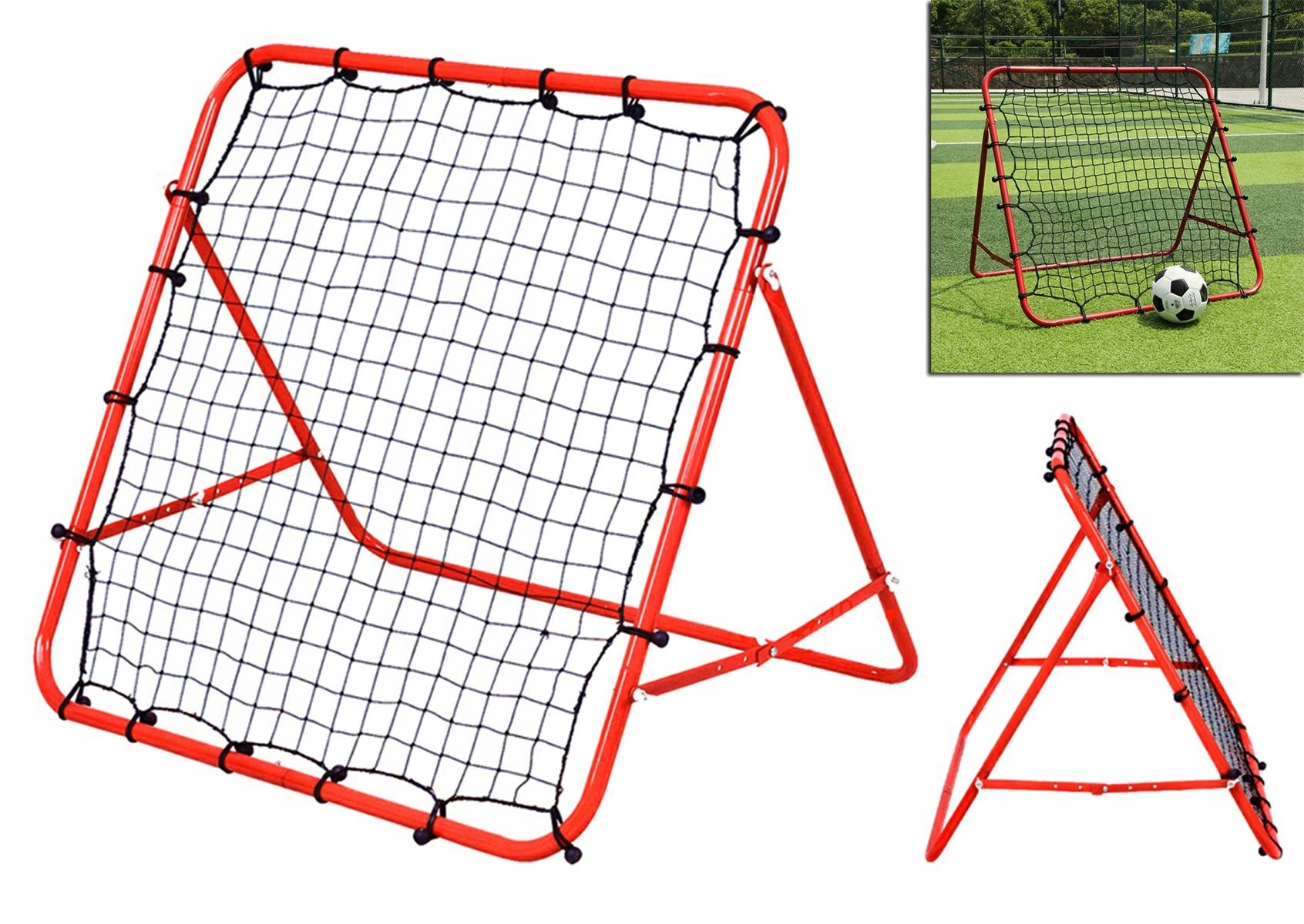 Rebounder Trenażer Rama Treningowa Bramka Piłkarska Do Piłki Nożnej Siatka