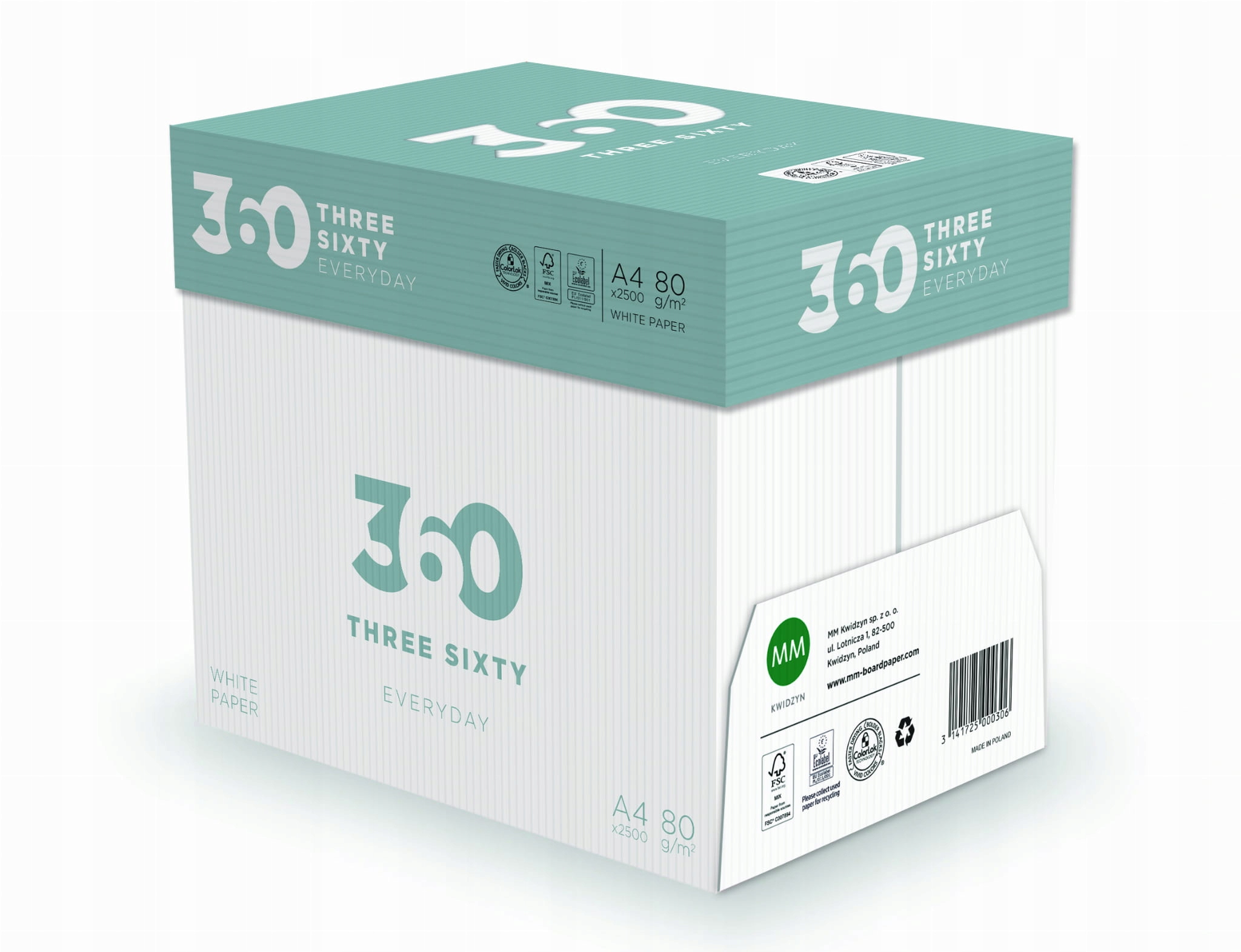 

Papier Biurowy 360 Everyday A4 80g 5 Ryz ksero