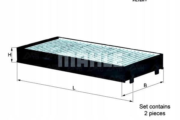 Knecht Kabinový Filtr Bmw X5 Xdrive 30 D (E70)