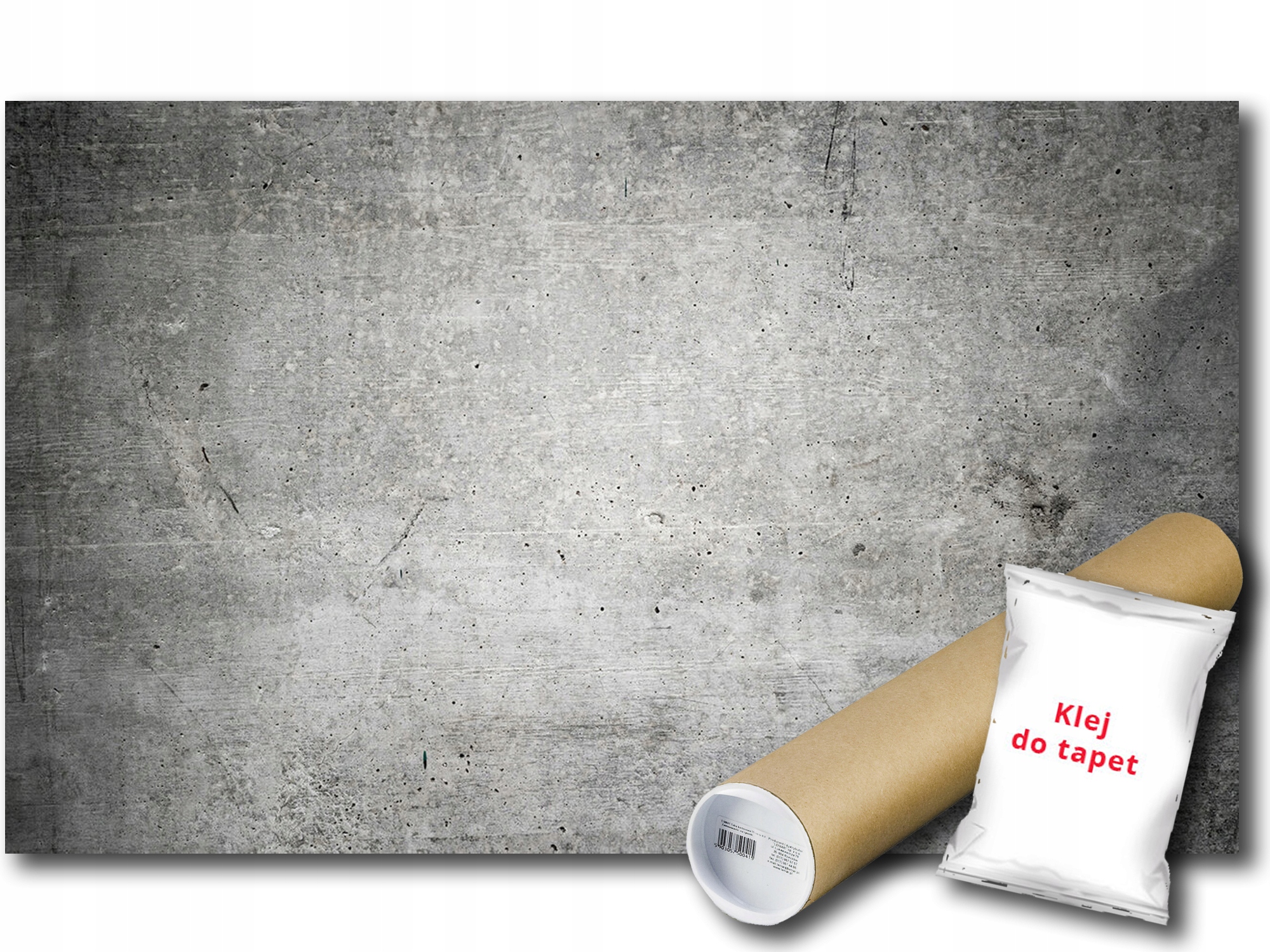 Vinylová Fototapeta Surový Beton Stěna Imitace Šedá Zeď 254x184