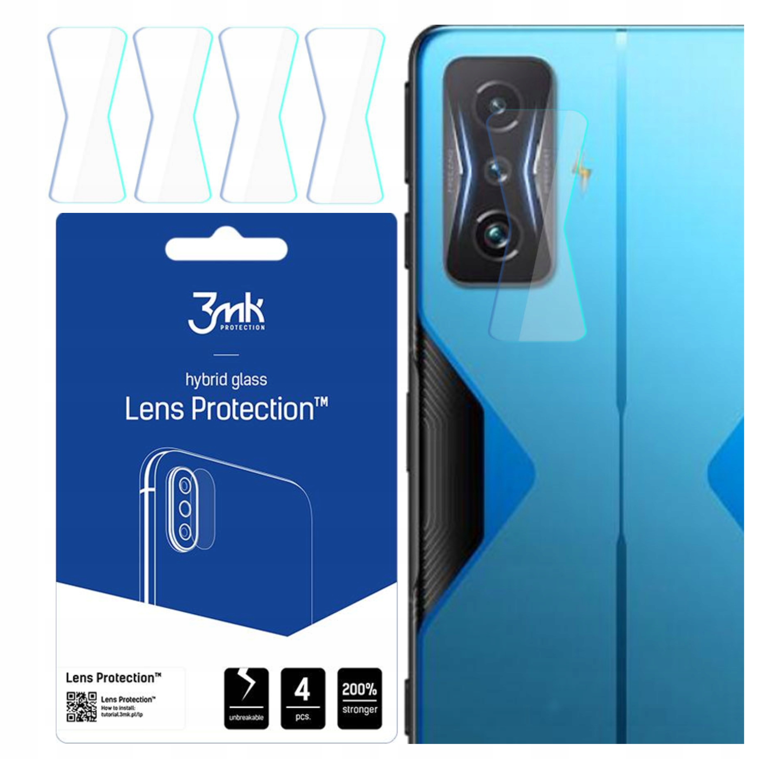 3MK Lens Protection Do Xiaomi Poco F4 Gt Redmi K50 Ge Ochronna Szyba