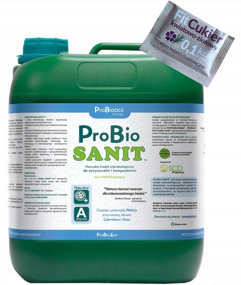 

Probio Sanit Probiotics Szambo Oczyszczalnia 5L