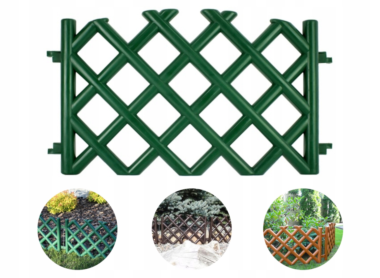 

Soldiny Płotek Ogrodowy Myśliwski 3,5mb Zielony