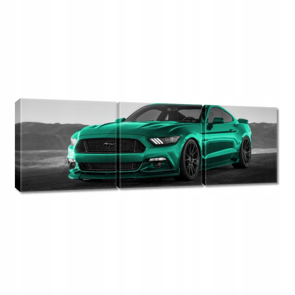 

Obrazy 120x40 Ford Mustang Samochód Usa
