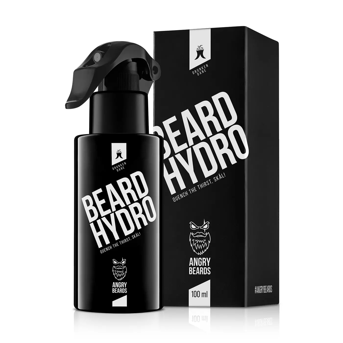 Kondicionér na vousy ve spreji Beard Hydro Drunken Dane Angry Beards 100 ml
