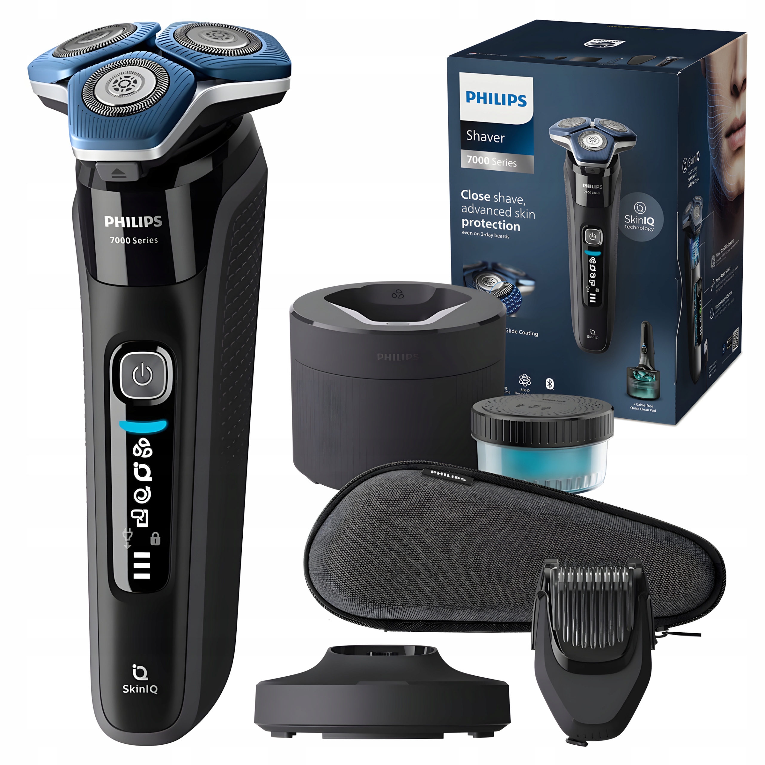 Elektrický strojek na vousy a plnovous Philips Series 7000 S7886/58