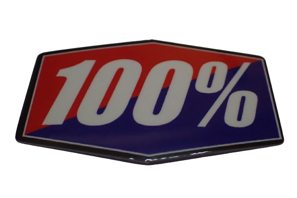 Naklejka Winylowa Motoryzacyjna Moto Motocross Cross Rally 4,9 x 3 cm