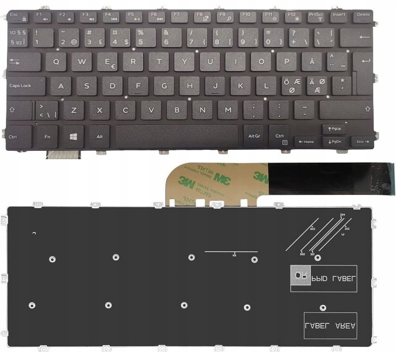 Nová Originální Klávesnice Pro Dell Latitude 14 5481 14 3400 14 5481 15 5581